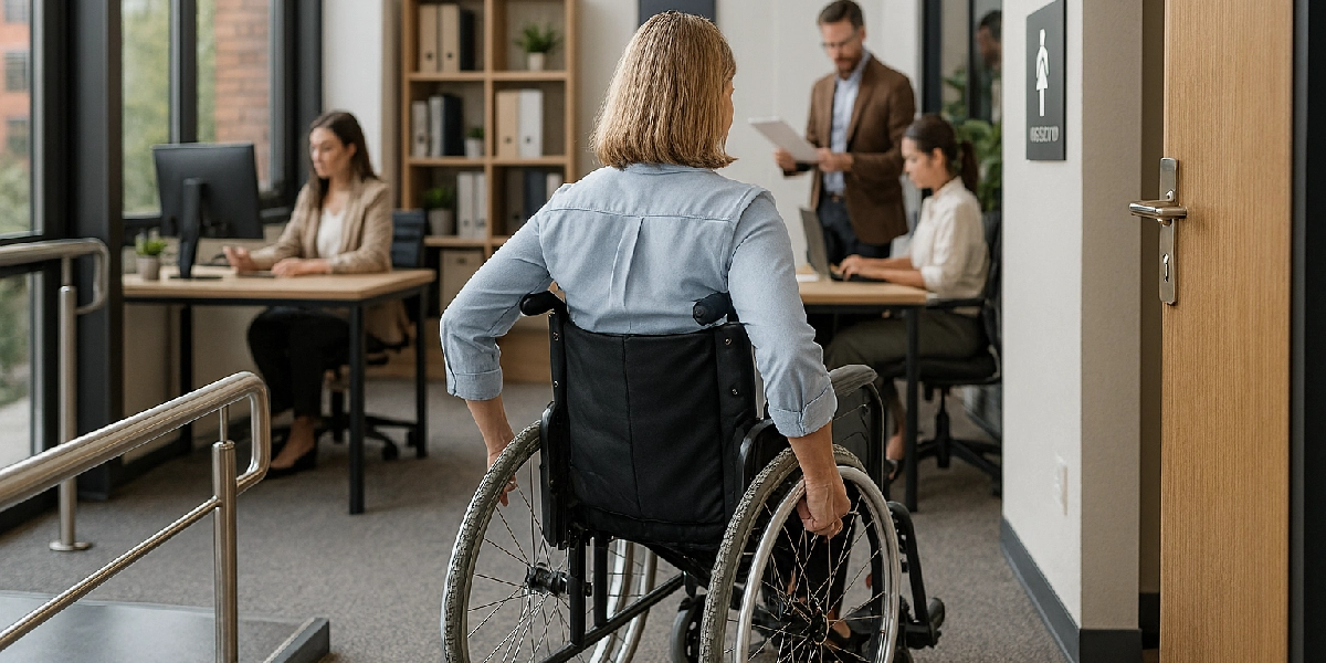 Acondiciona tus oficinas para personas con discapacidad